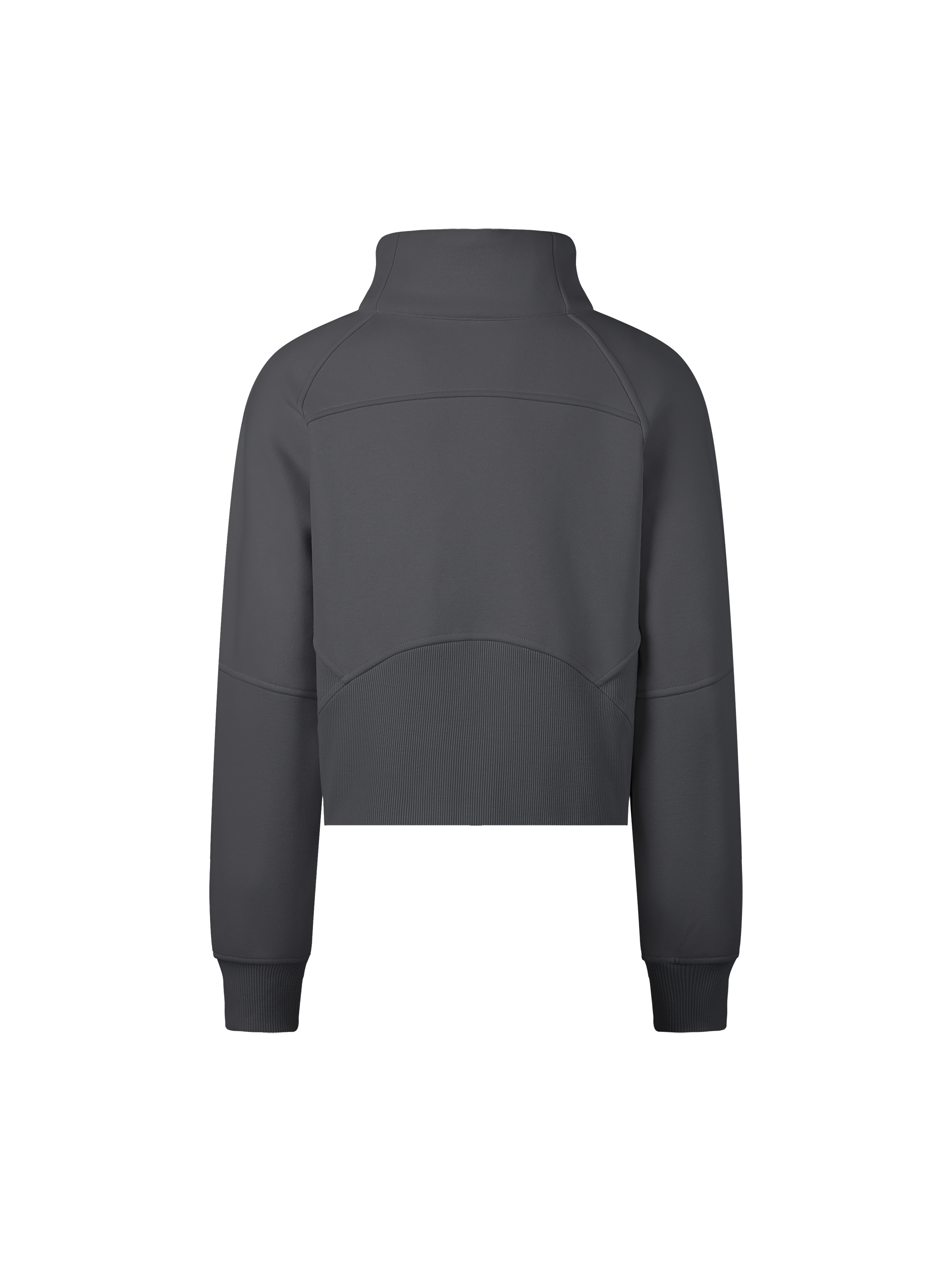 Cropped Half-Zip Sweatshirt #RP0007 | TAPSTITCH